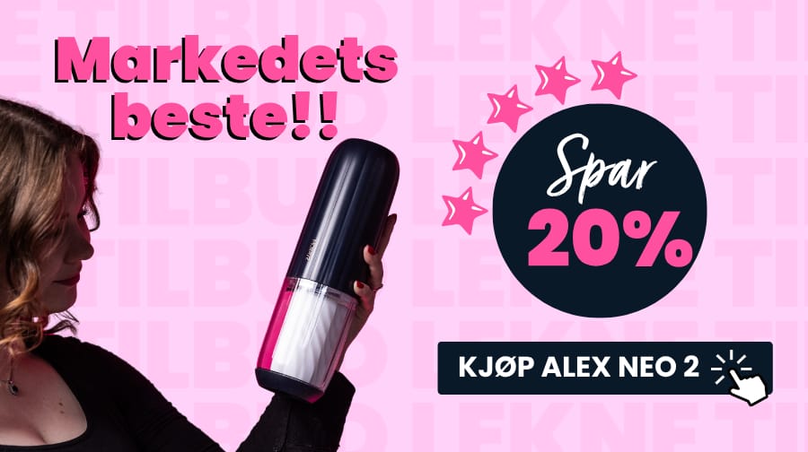 Alex Neo til 20%!