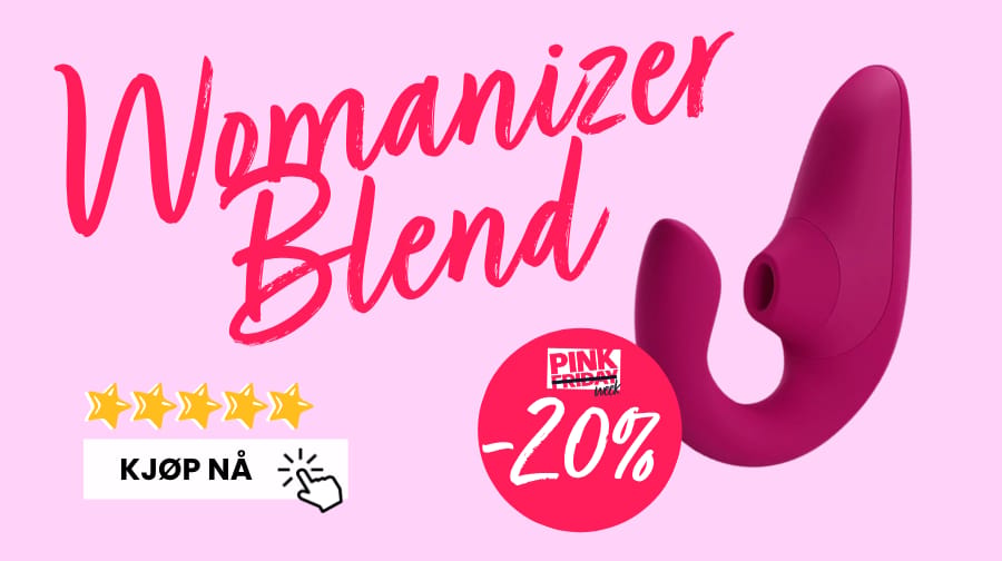 20% rabatt på deilige Womanizer Blend!