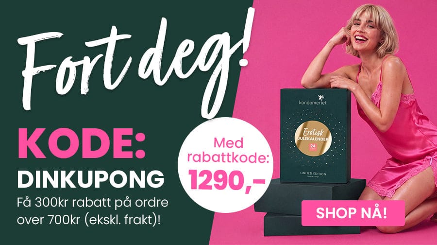 Kjøp kalenderen, bruk koden DINKUPONG og få den til kun 1290,-!