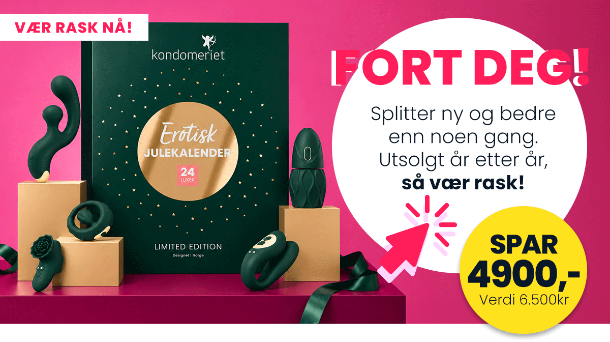 Kjøp julekalender i dag! Du sparer 76% nå!