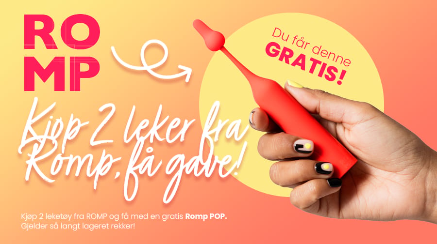 Kjøp 2 Romp-produkter og få en GRATIS Romp Pop