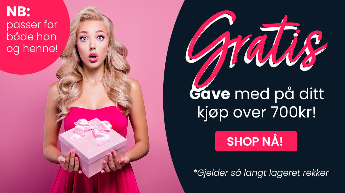 Gave med p åditt kjøp! Gjelder alle ordre over 700kr!