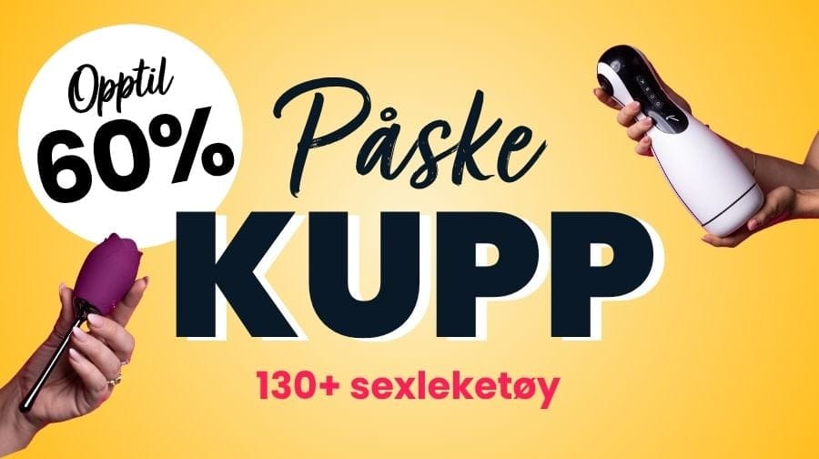 Påskekupp - opptil 60% rabatt!