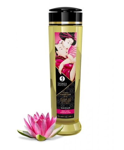 Shunga massasjeolje Lotus