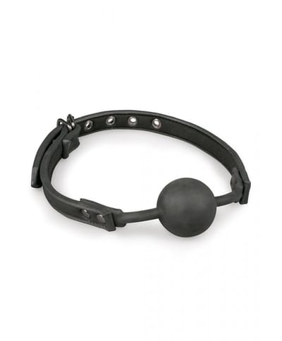 EasyToys Ball gag sort silikon
