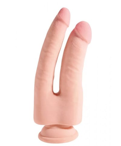 Dildo 2-i-1 King Cock Plus 23,5 cm