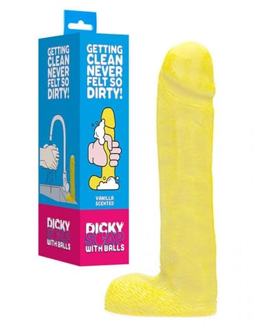 Penisformet såpe med vaniljeduft