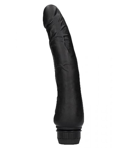 G-punktvibrator lang trinnløs sort