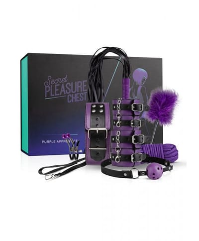 BDSM-sett Secret Pleasure lilla