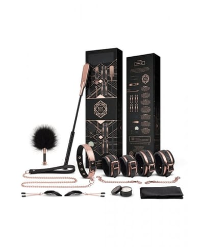 BDSM-sett Rosy Gold Nouveau rosegull