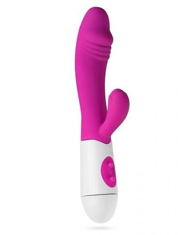 Teazers Realistisk rosa rabbitvibrator