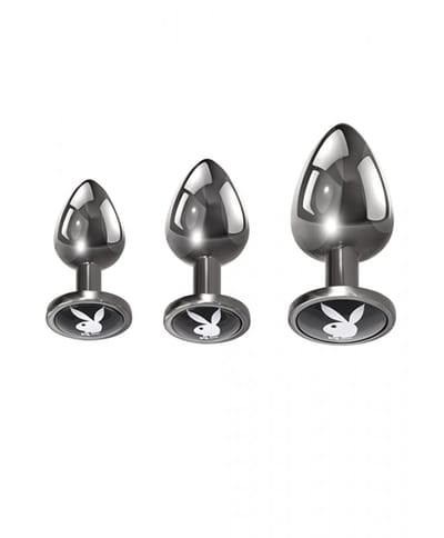 Playboy Pleasure 3 ways analpluggsett