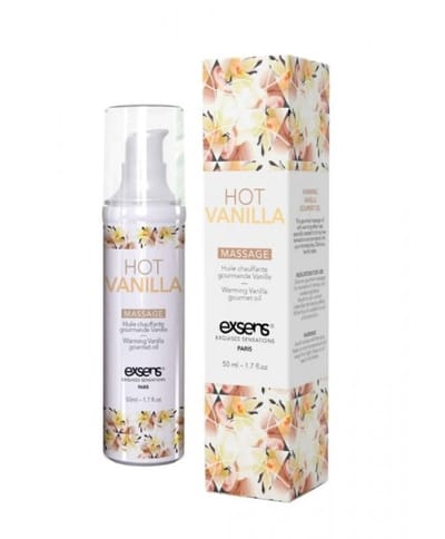 Exsens Hot vanilla massasjeolje varmende