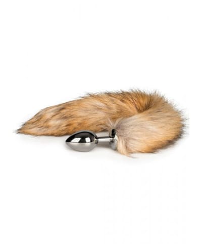 Easytoys Fetish Collection - Beige Fox Tail Plug M
