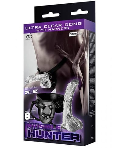 Invisible Hunter - 8 Inch Dong Strap-On