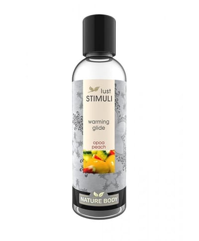 Varmende glidemiddel fersken 100 ml