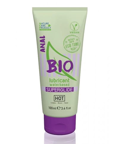 Anal glidemiddel vannbasert Hot Bio