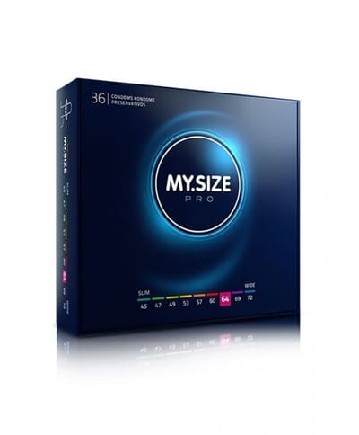 Kondomer MySize PRO 64 mm 36 pk