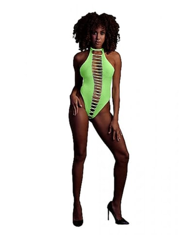 Undertøysbody Ouch High cut grønn