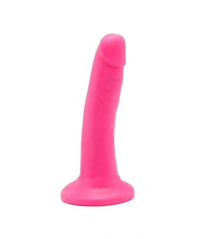 Dildo med sugekopp 15 cm rosa