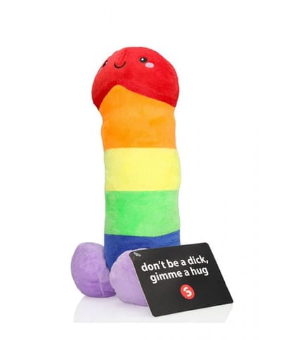 Morsom penispute regnbuefarger