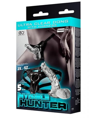 Invisible Hunter - 5 Inch Dong Strap-On