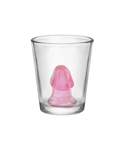 Morsomme shotteglass med penis 2pk
