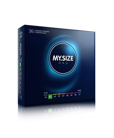 Kondomer MySize PRO 47 mm 36 pk