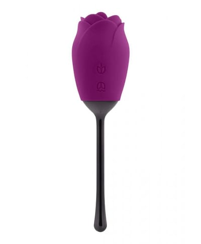 Playboy Petal lilla vibrator med tunge
