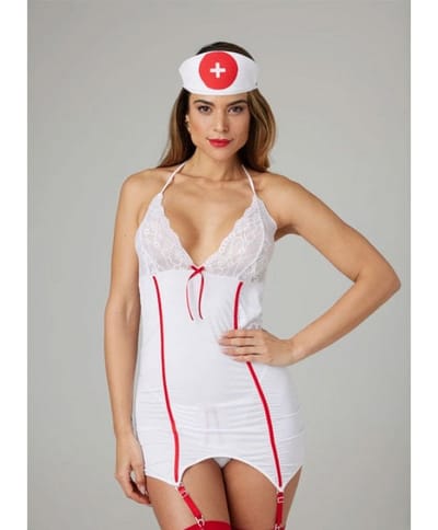 Christine - Healing Hartbreakes Rolplay Outfit White 2XL/3XL