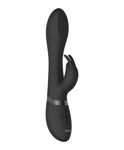 Vive Mira sort rabbitvibrator