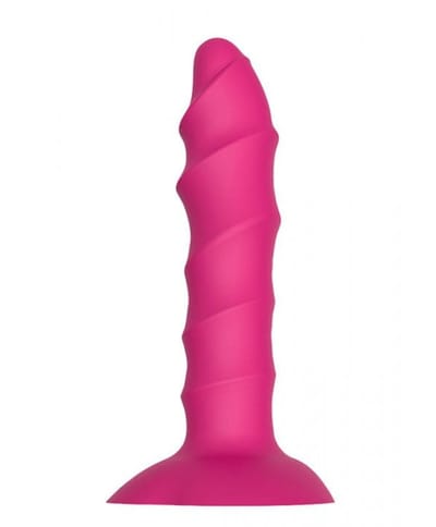 Dildo Twisted med sugekopp