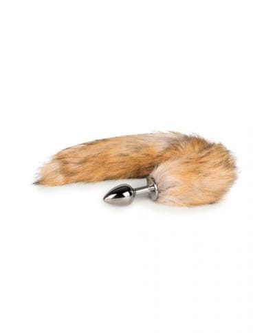 EasyToys Fox Tail buttplug No.1 sølv