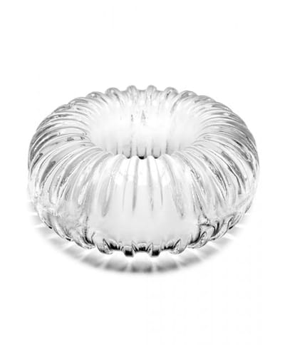 Ereksjonsring med riller transparent