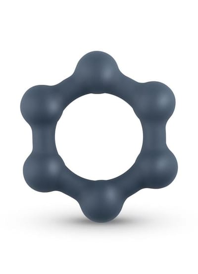 Boners - Hexagon Cockring with Steel Balls