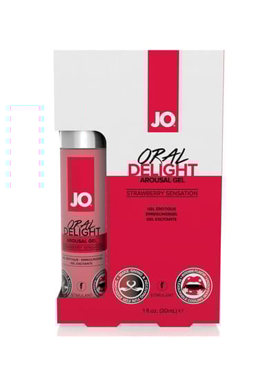 System JO - Oral Delight Arousal Gel Strawberry Sensation 30 ml
