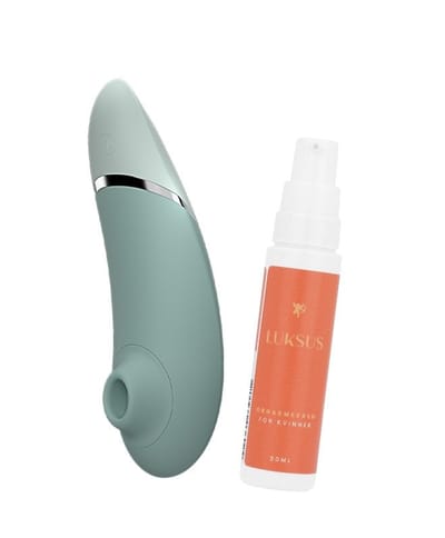 Womanizer Next mintgrønn orgasmepakke
