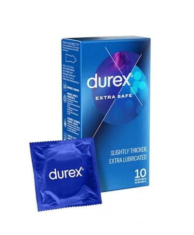 Kondomer Durex Extra safe 10 pk