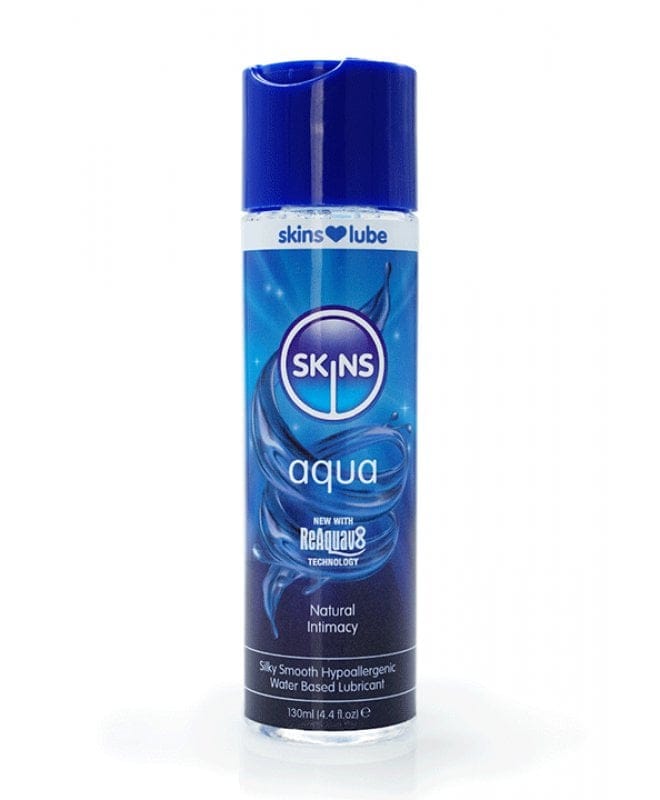 Skins Aqua vannbasert glidemiddel 130 ml