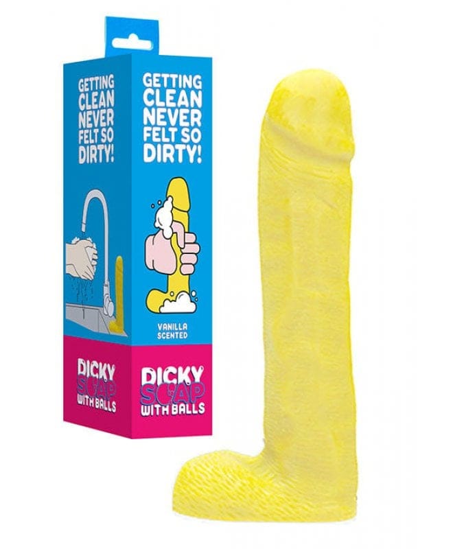 Penisformet såpe med vaniljeduft