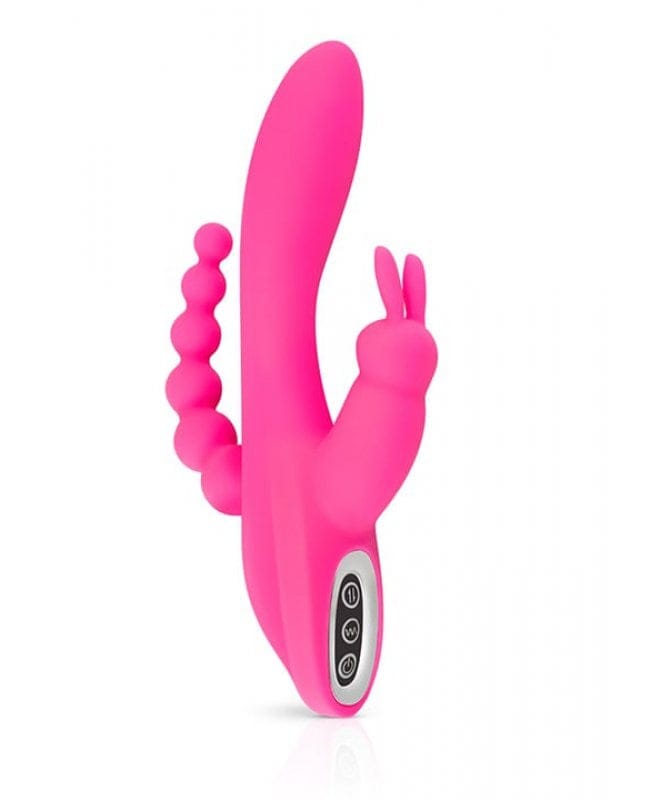 Teazers Double rosa rabbitvibrator