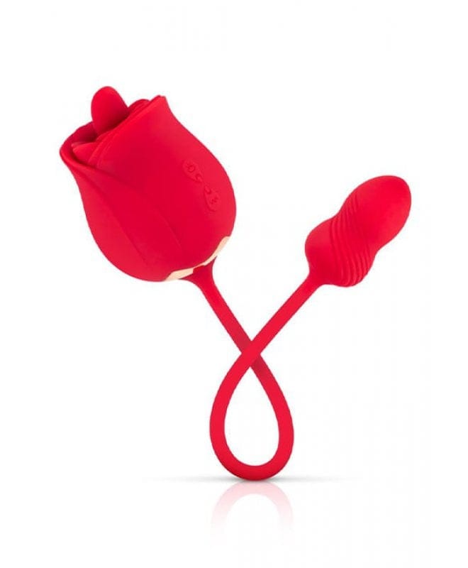 Teazers Rose slikkemaskin m/vibrator