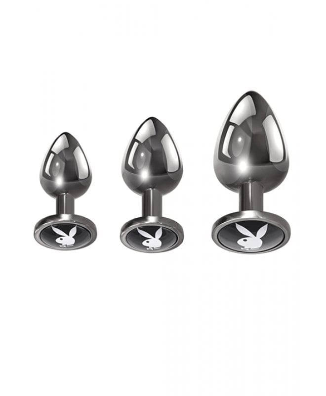 Playboy Pleasure 3 ways analpluggsett