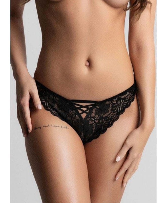 Christine - Loiza Open Panties Black L