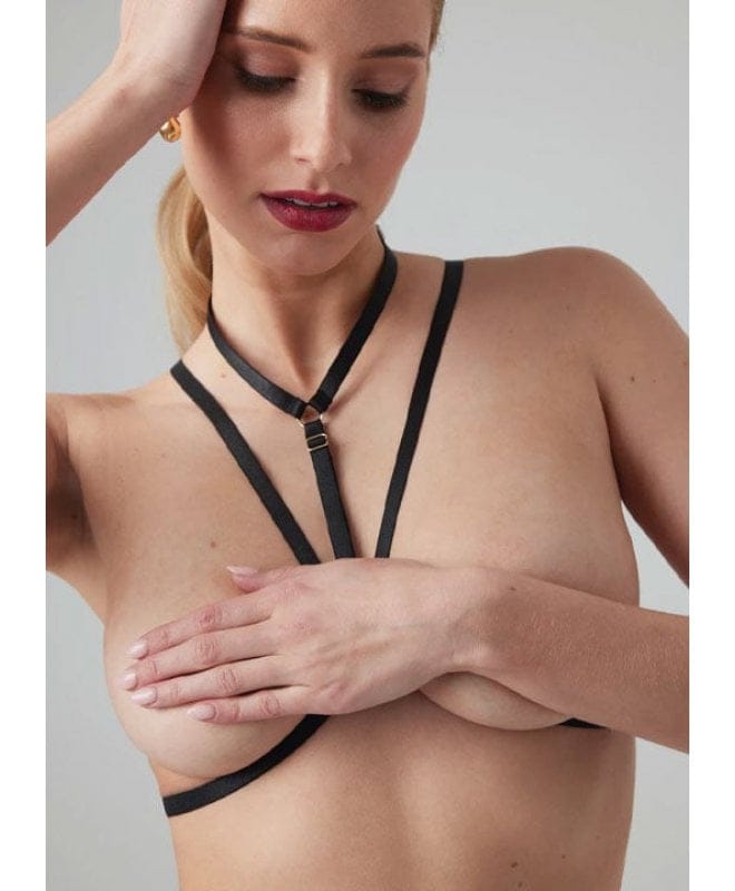 Christine - Strappy Harness Bralette Secret Love Upper Body