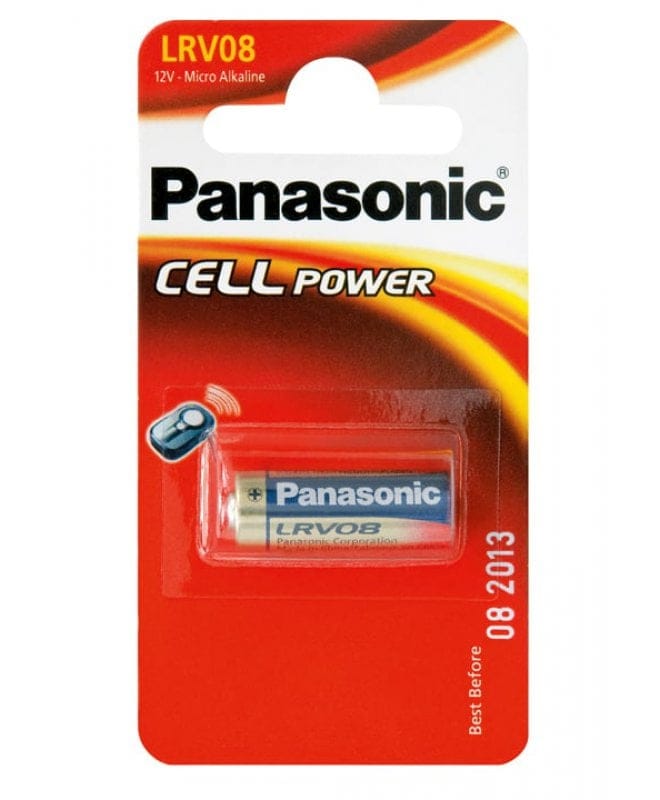 Panasonic 23A-batteri til fjernkontroll