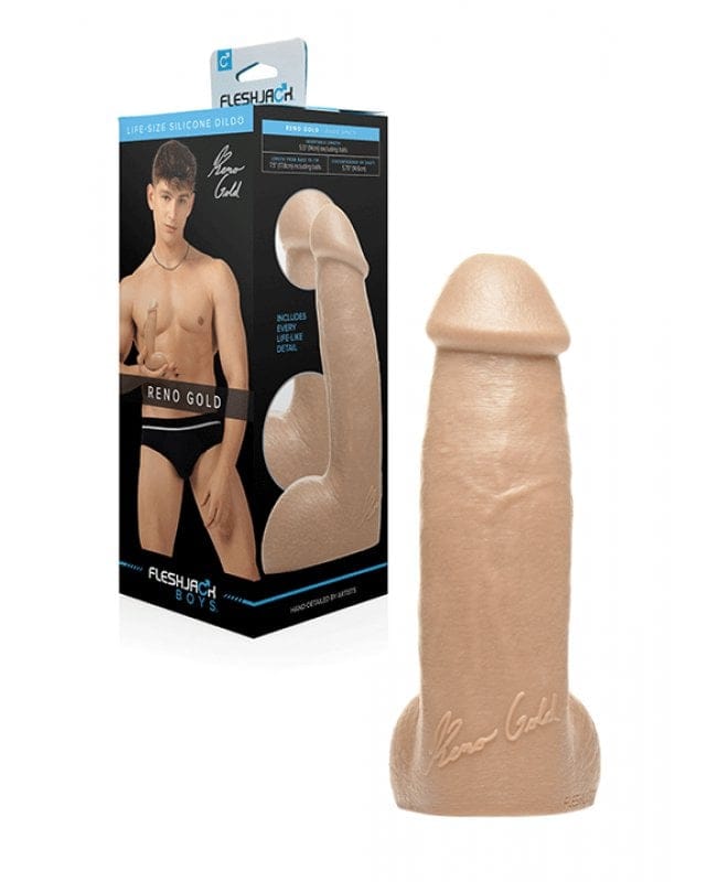 Fleshjack Boys Reno Gold Dildo