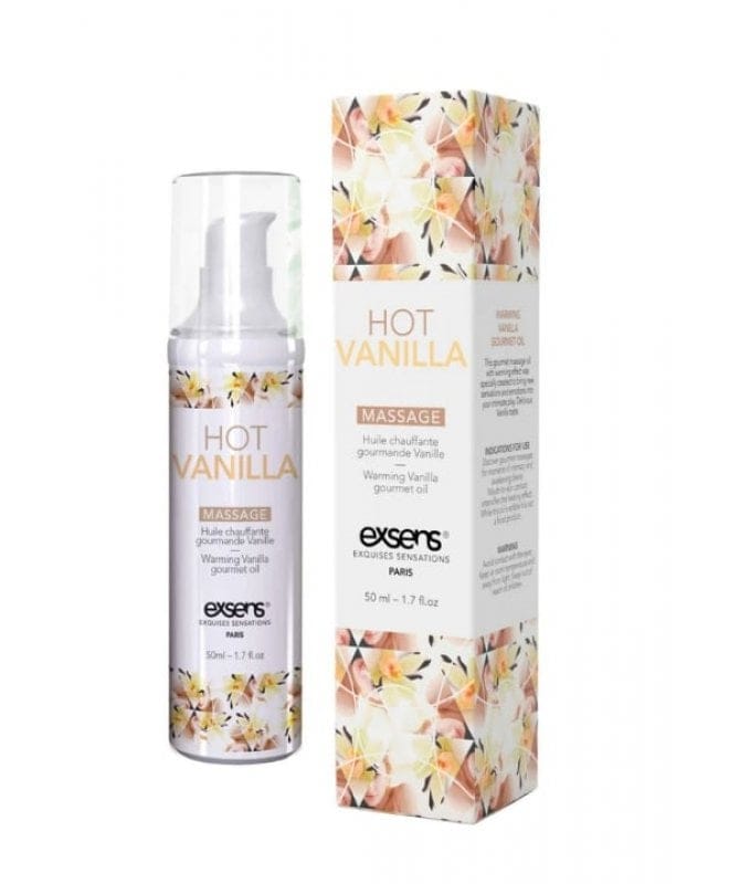 Exsens Hot vanilla massasjeolje varmende