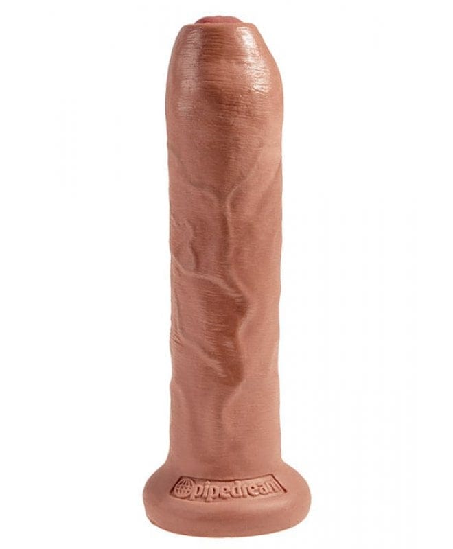 Dildo med forhud King Cock Tan