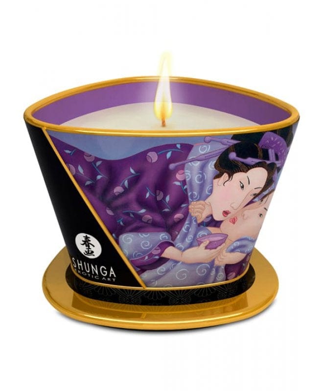 Shunga varmende massasjeolje frukt